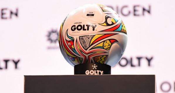 Origen, el nuevo balón del fútbol colombiano