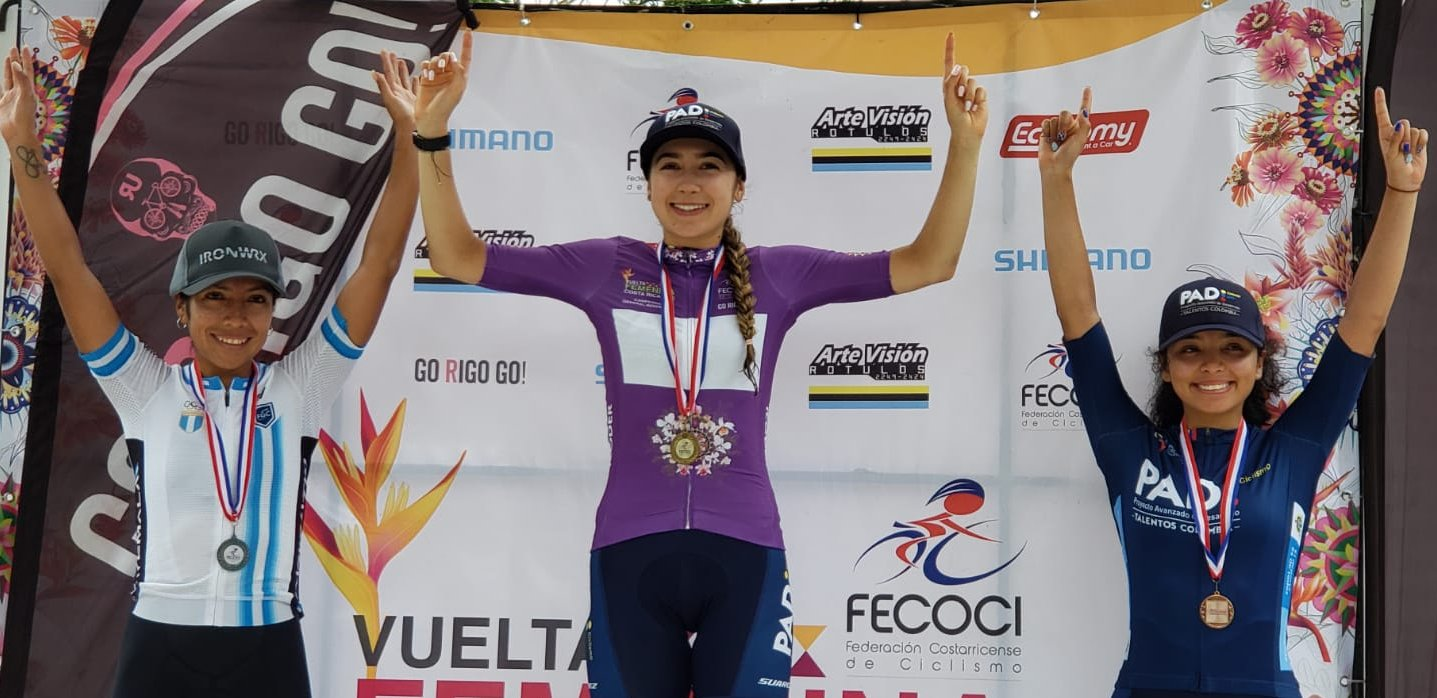 Antioqueña Carolina Vargas campeona de la Vuelta a Costa Rica