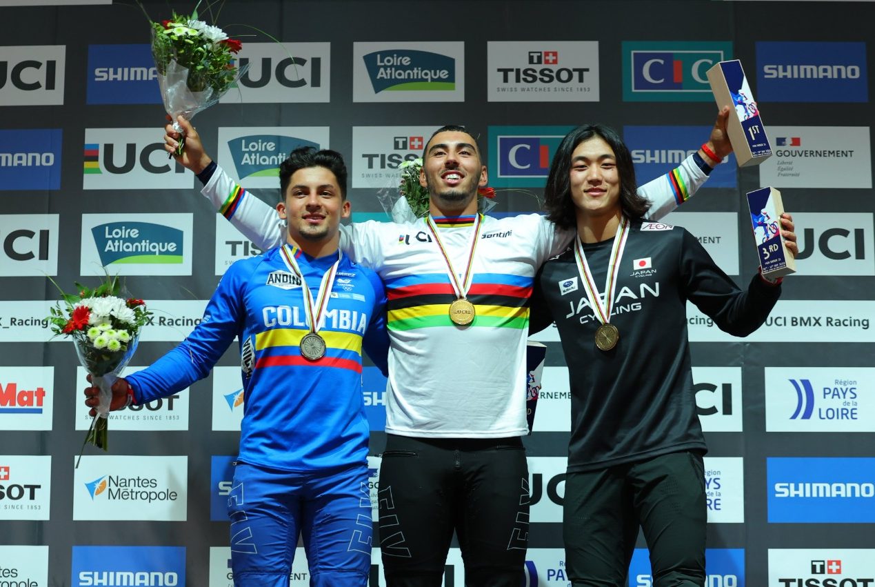 Antioqueño Juan Camilo Ramírez, subcampeón mundial de BMX