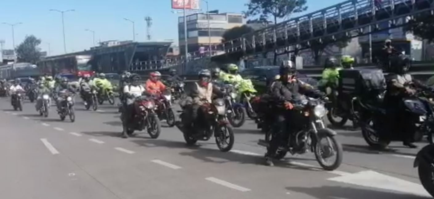 Nueva Jornada De Protestas De Motociclistas En Bogotá