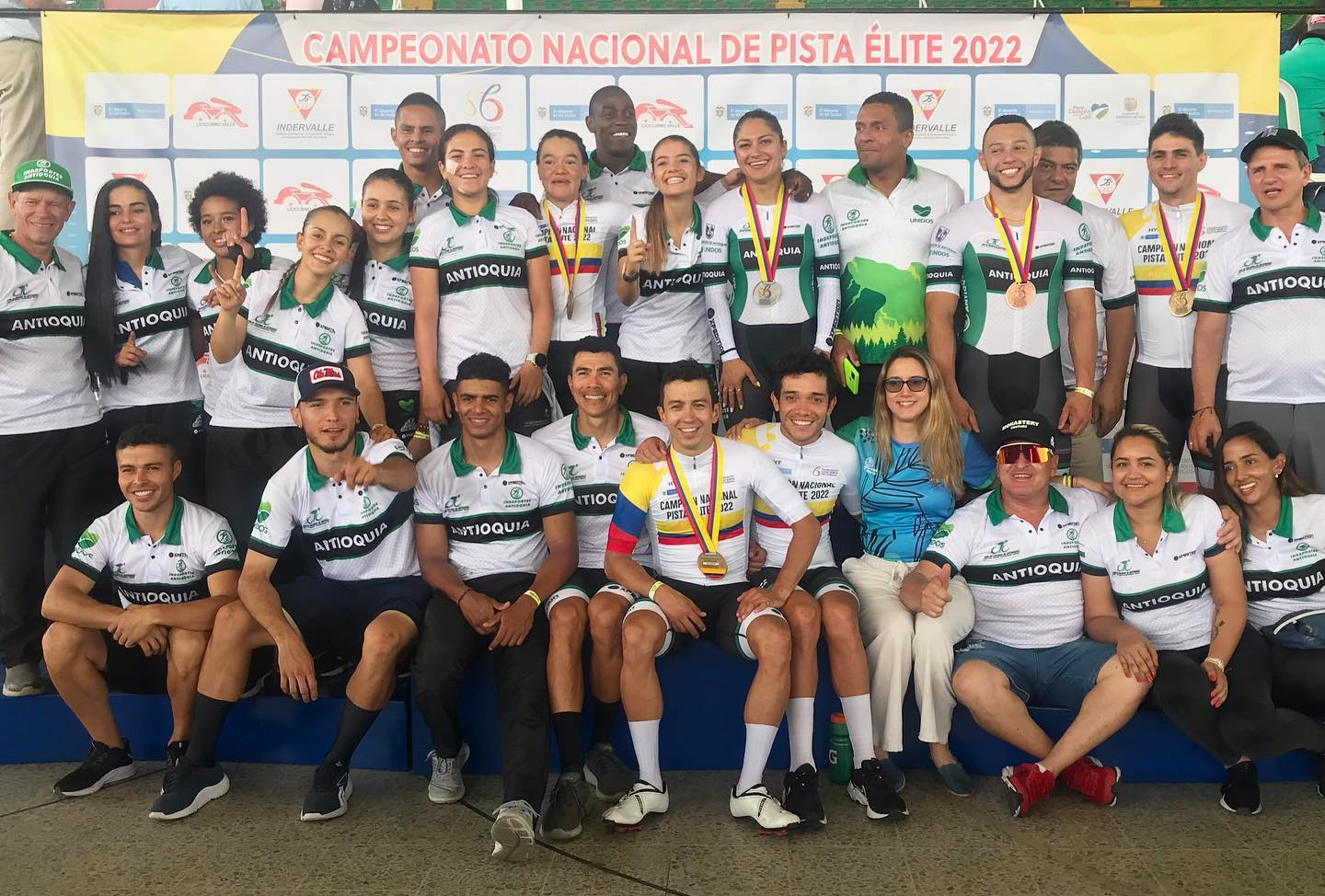 Antioquia campeón del Nacional de Pista Elite