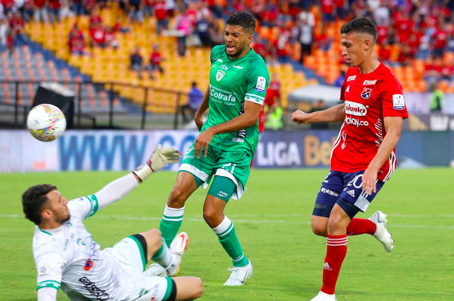 En medio del diluvio, Medellín y Equidad empataron 1-1