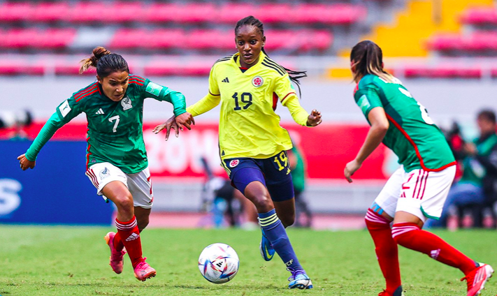 Colombia femenino empató y sigue como líder en el grupo B