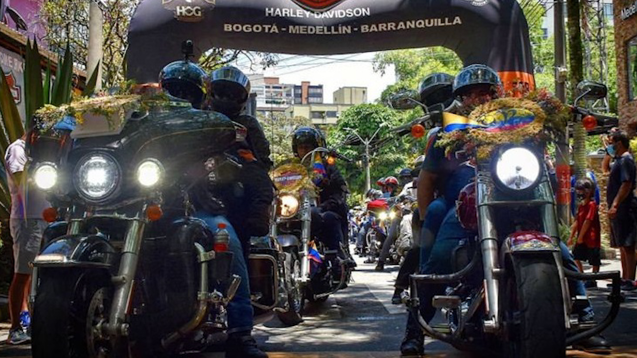 Así se vivió el Desfile Motociclístico Harley-Davidson en Medellín