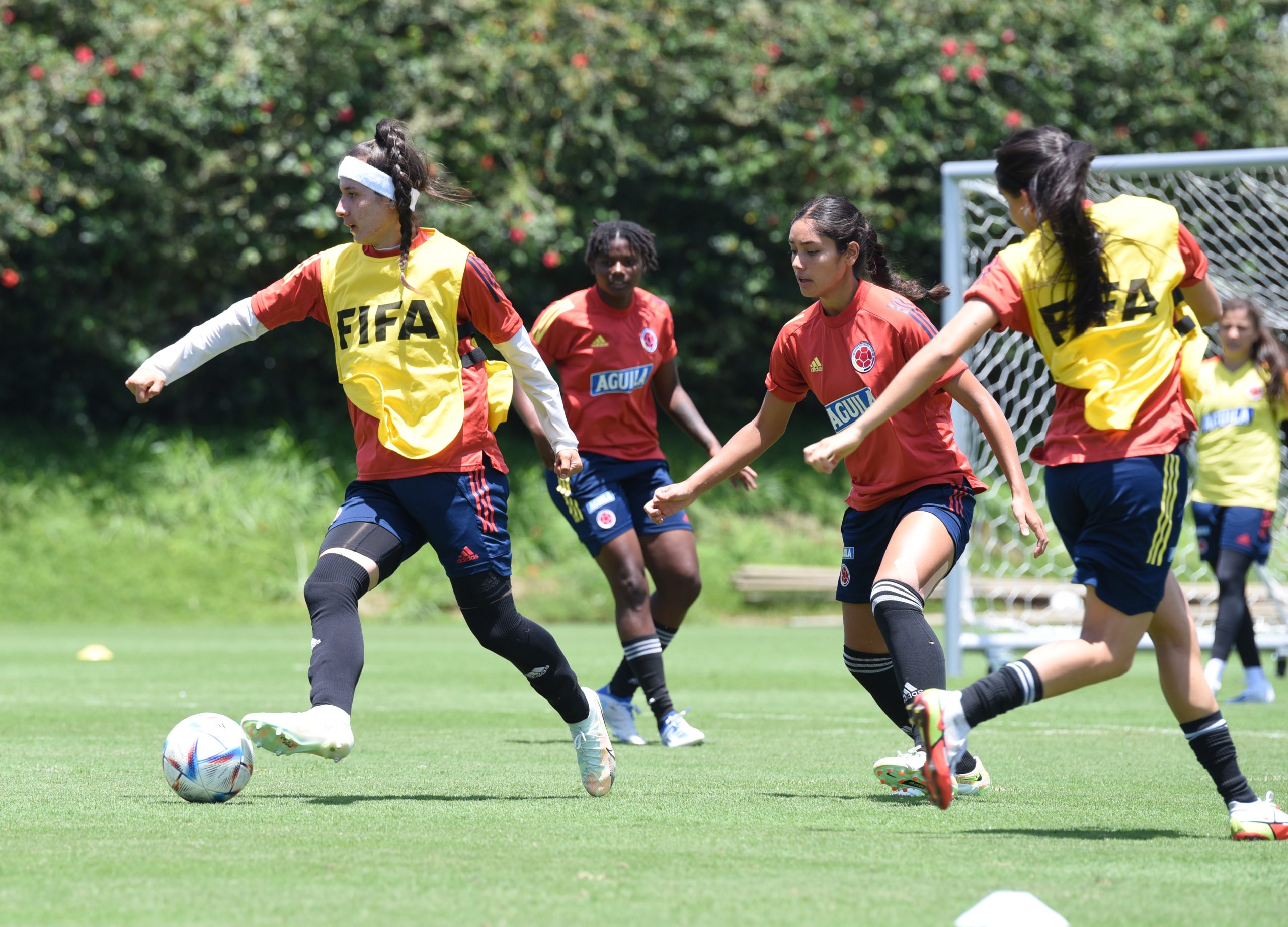 Selección Colombia Femenina sub 20 alista duelo de cuartos de final de Copa del Mundo ante Brasil
