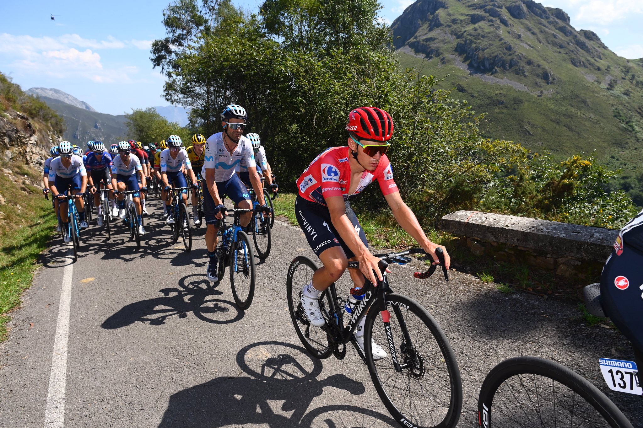 Vuelta a España: Meintjes ganó la Etapa 9. Evenepoel, más que líder