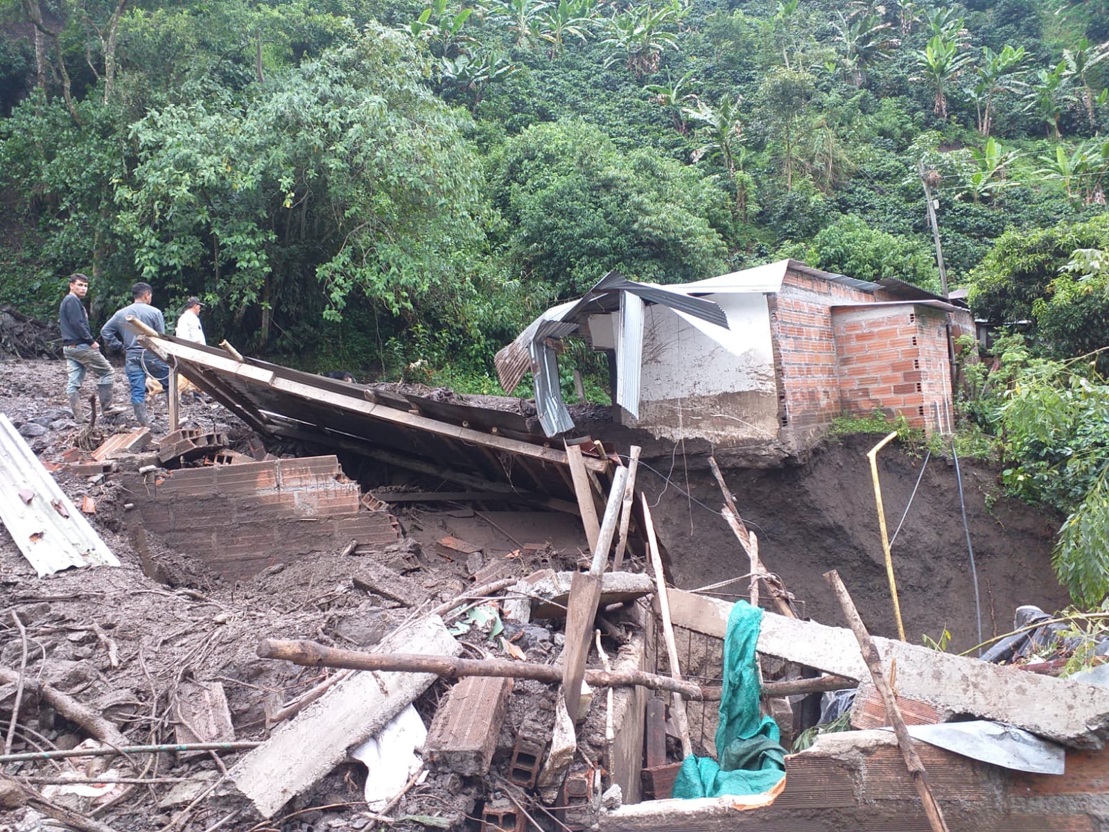 Otros tres municipios afectados por las lluvias en Antioquia