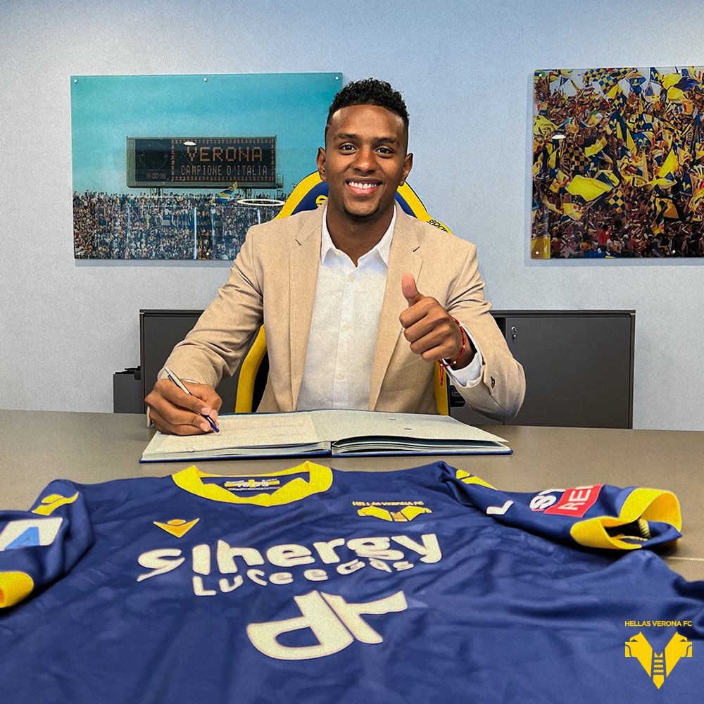 Juan David Cabal es oficialmente del Verona