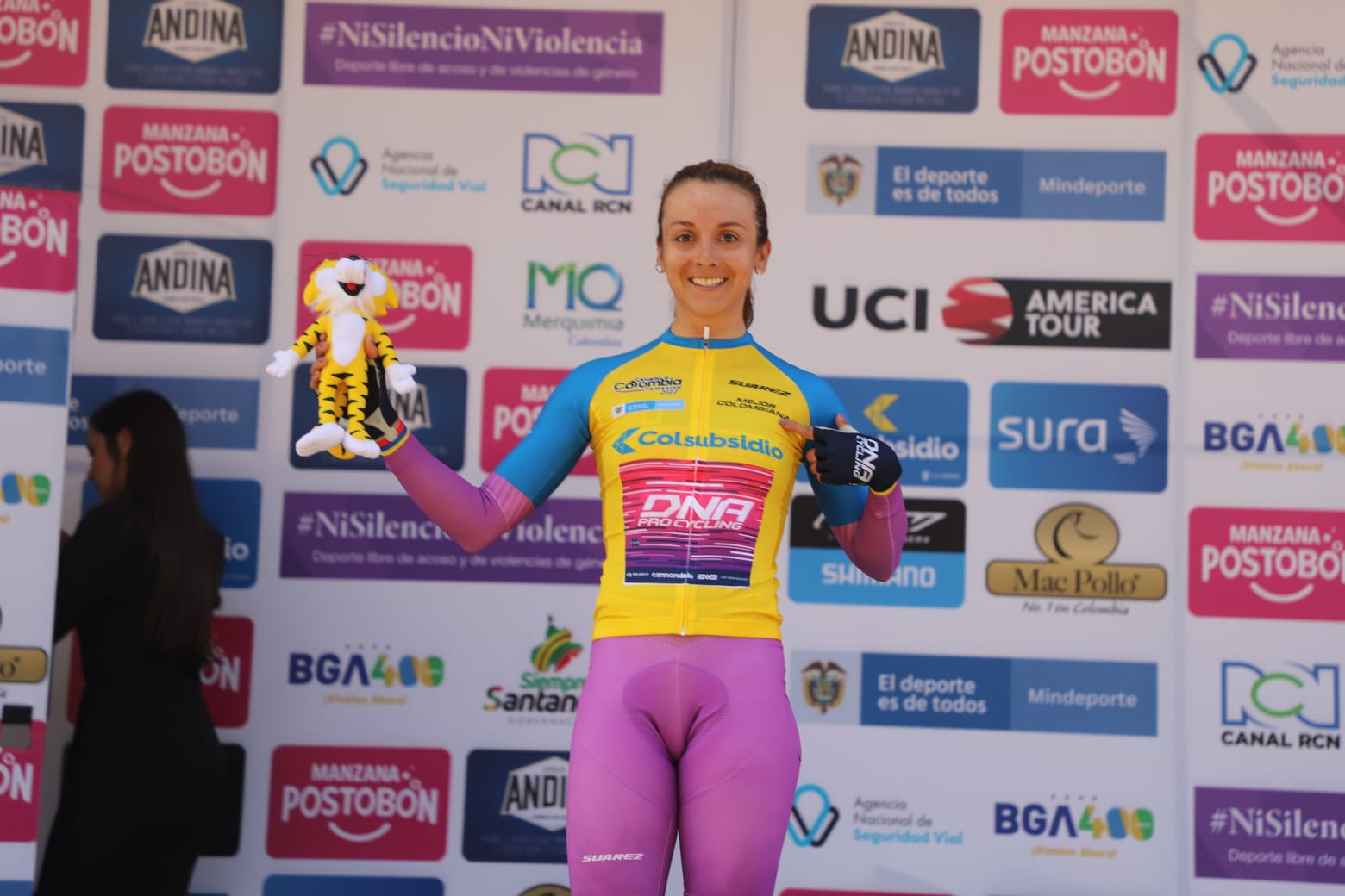 Diana Peñuela, intratable en la Vuelta Colombia femenina