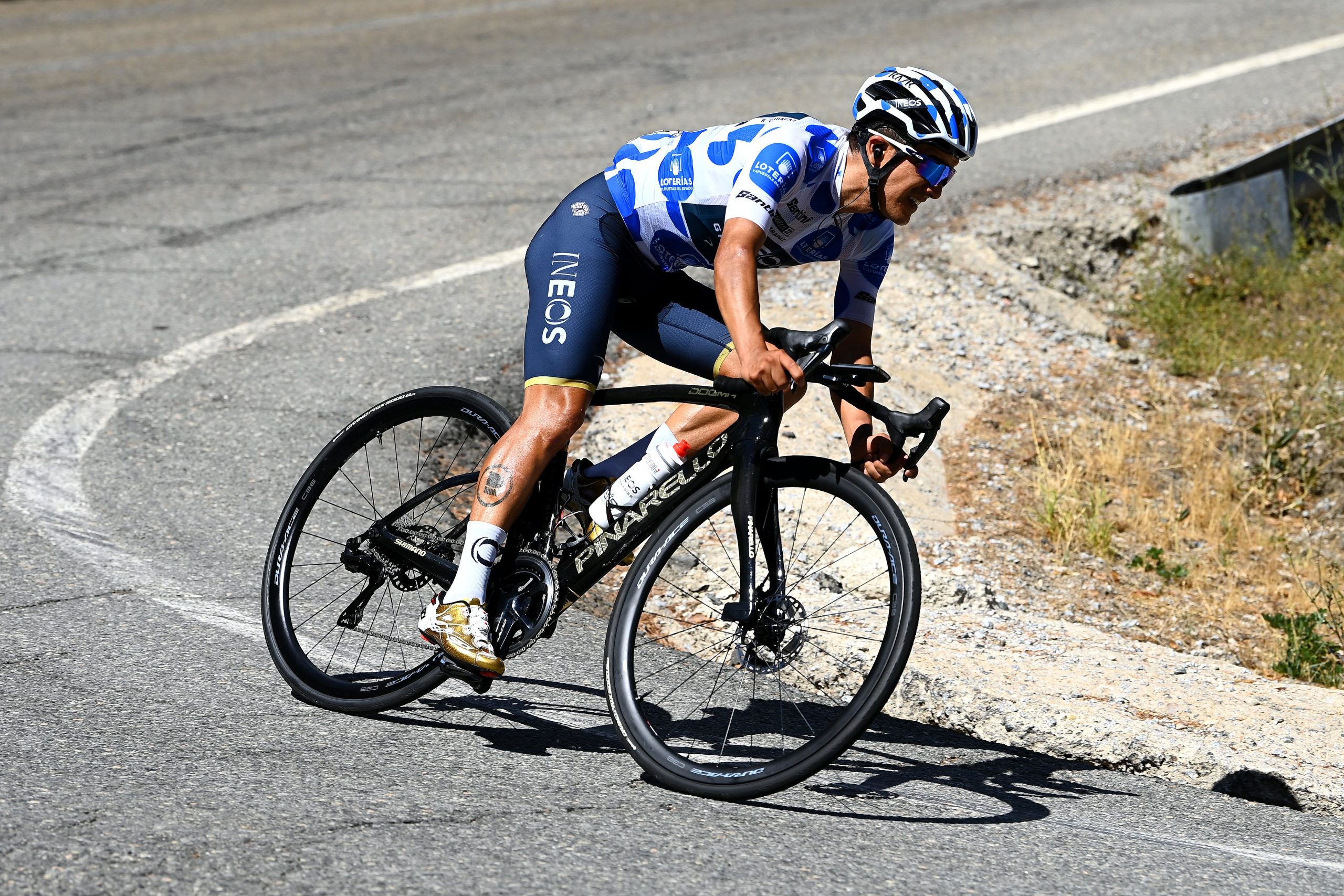 Richard Carapaz, campeón de la montaña de la Vuelta España
