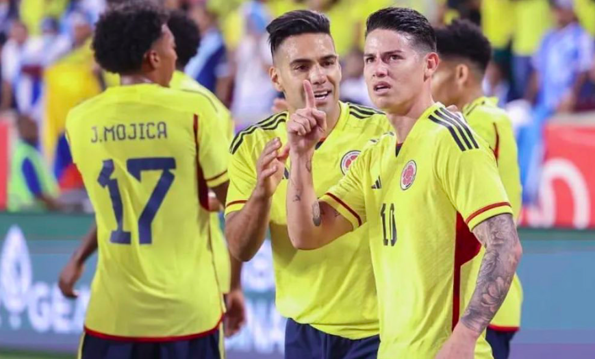 Colombia ganó con autoridad ante una débil Guatemala