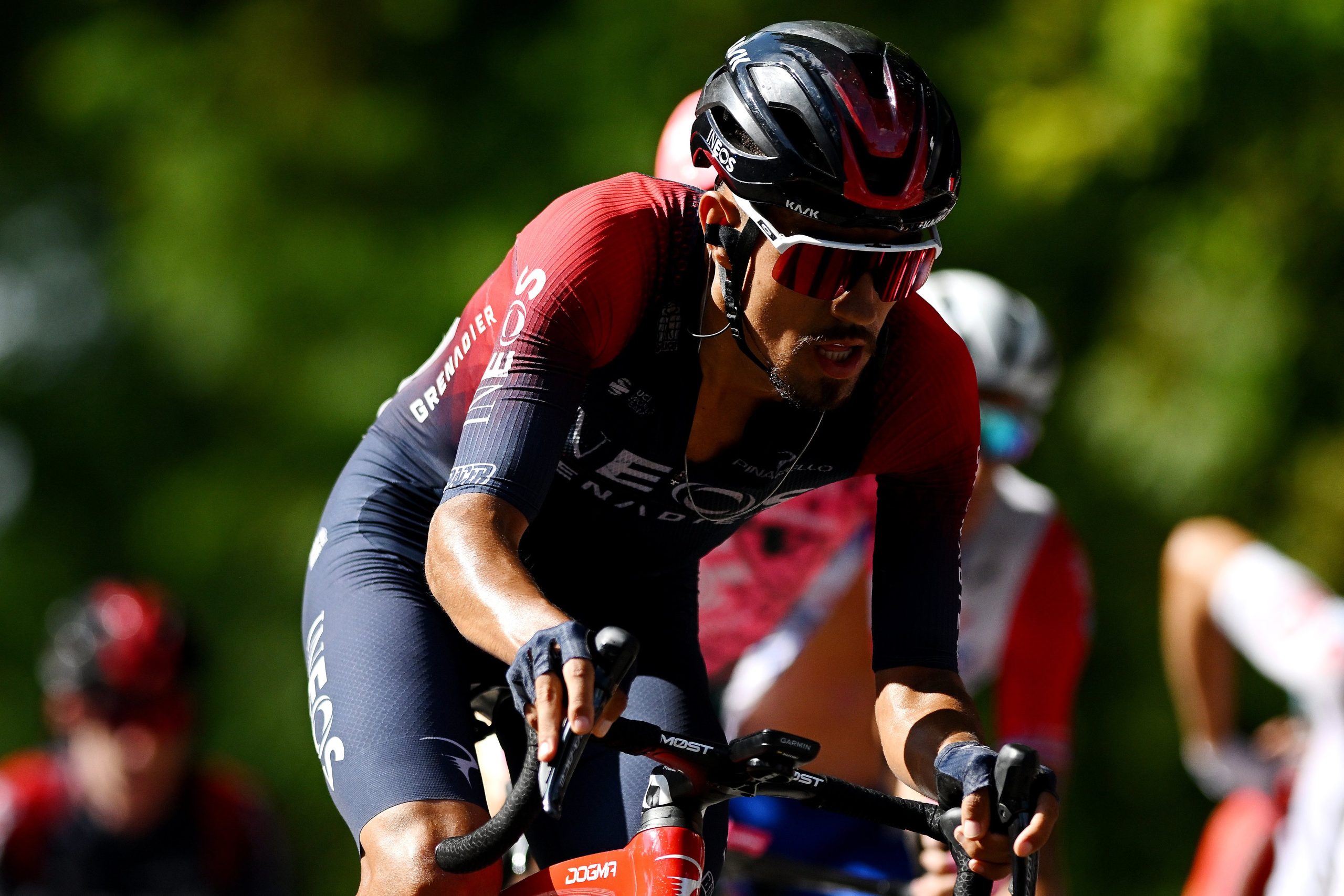 Daniel Martínez hizo podio en el Giro de la Toscana 2022