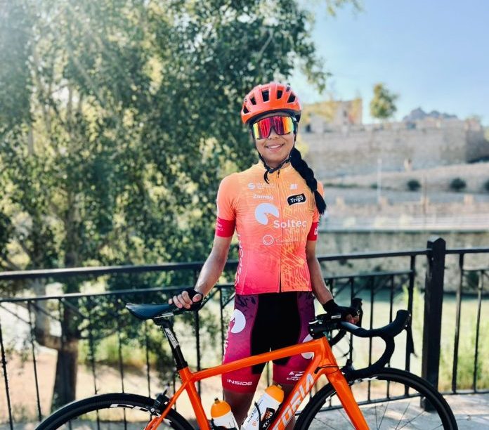 Andrea Alzate, lista para iniciar la Vuelta España Femenina con el Soltec