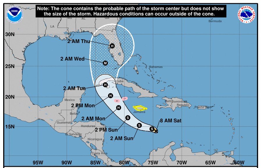 Ian es ahora tormenta tropical en Estados Unidos