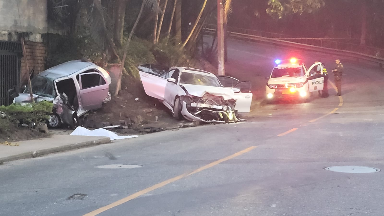 Muere una persona en accidente de tránsito en la Loma del Indio