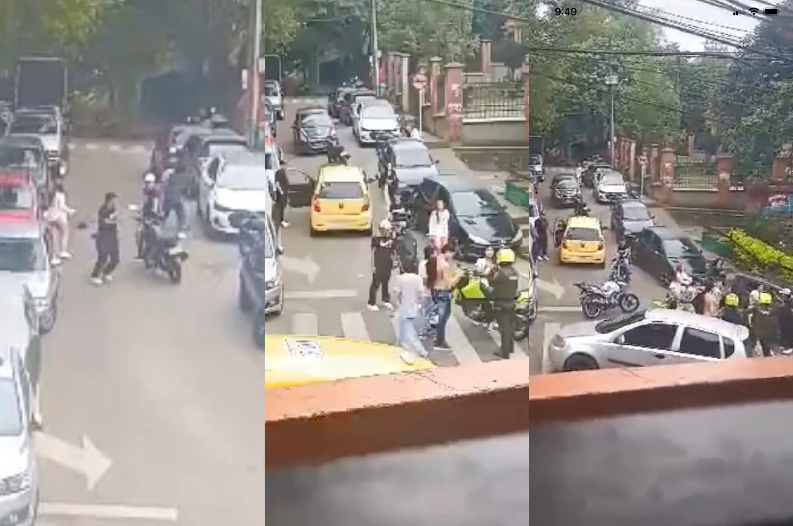 [Video] Agreden a policías que atendían llamado por pelea de borrachos en Manrique