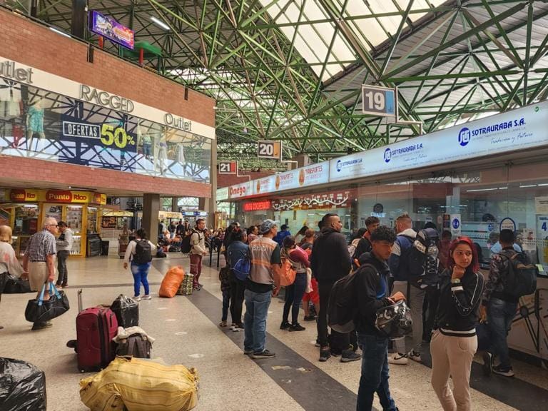 Preocupación en Medellín por segunda ola de migrantes venezolanos