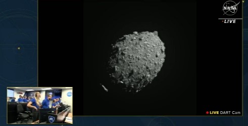 (Video) Nave de la NASA impacta asteroide del tamaño de un estadio de fútbol