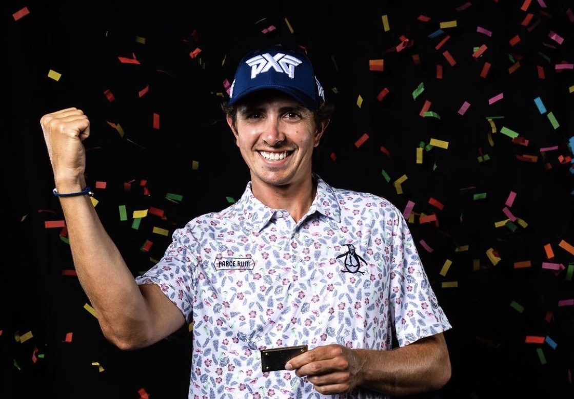 Echavarría, un paisa entre los grandes del golf mundial