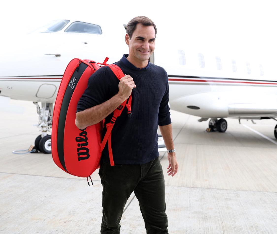 Roger Federer comienza hoy su despedida en la Laver Cup