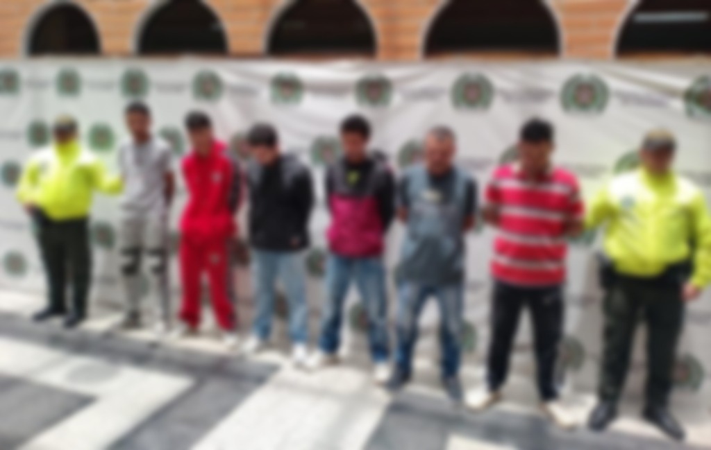 Capturados seis integrantes del grupo delincuencial 'Los Chatas'