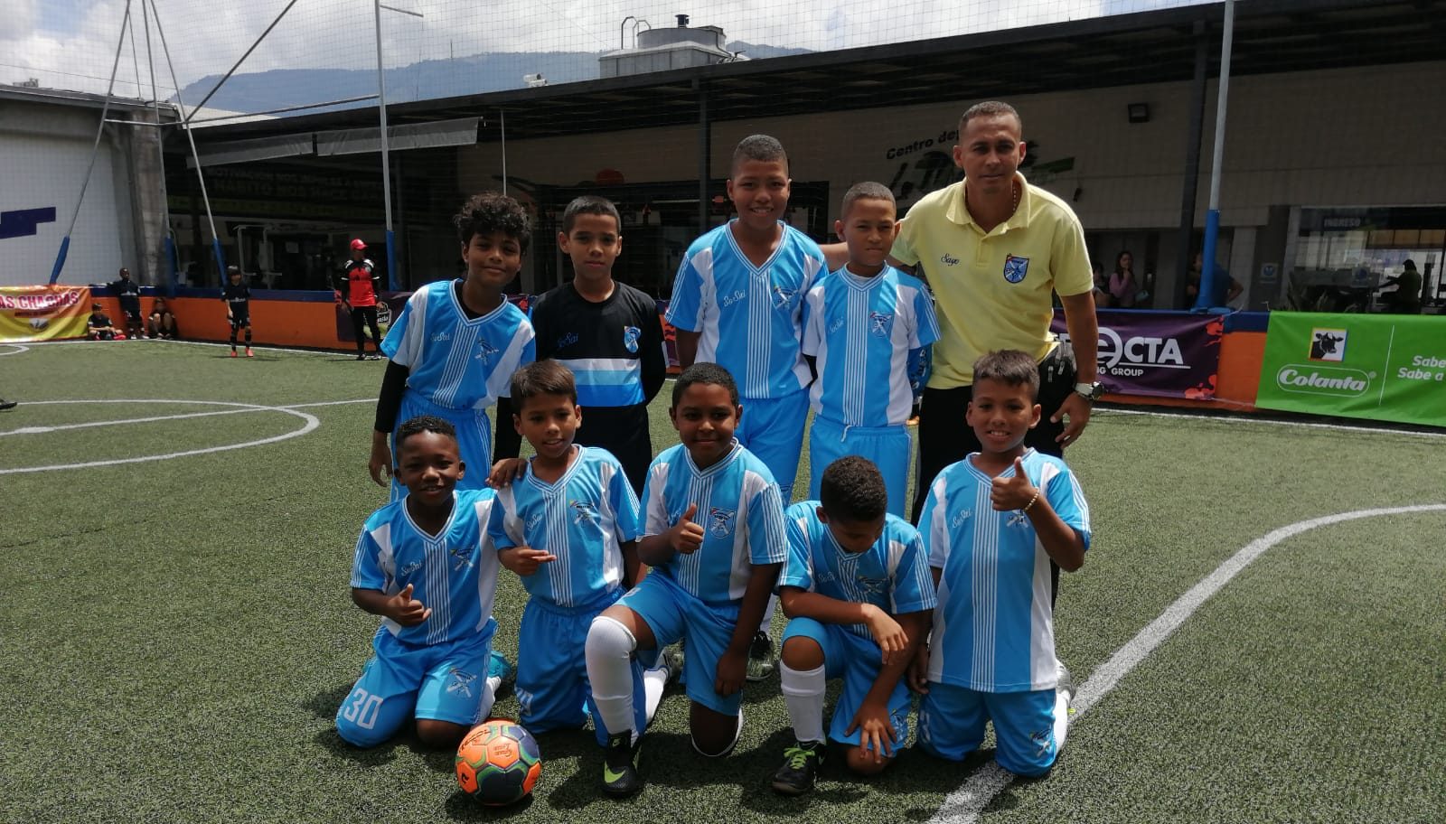 Equipo de San Andrés logró llegar a Medellín para la Copa Kids