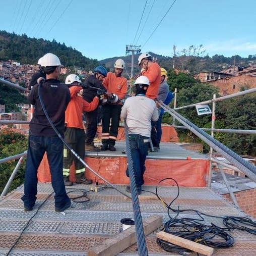 Esta semana continúan los mantenimientos en metrocables de Medellín