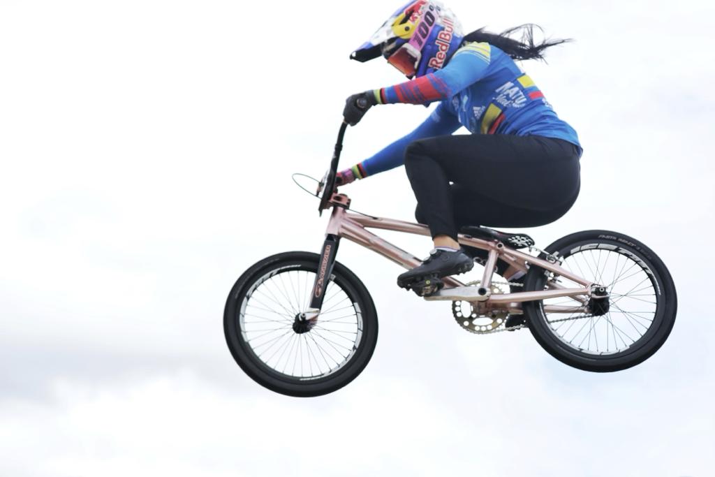 Mariana Pajón, a la final del BMX de Santiago 2023