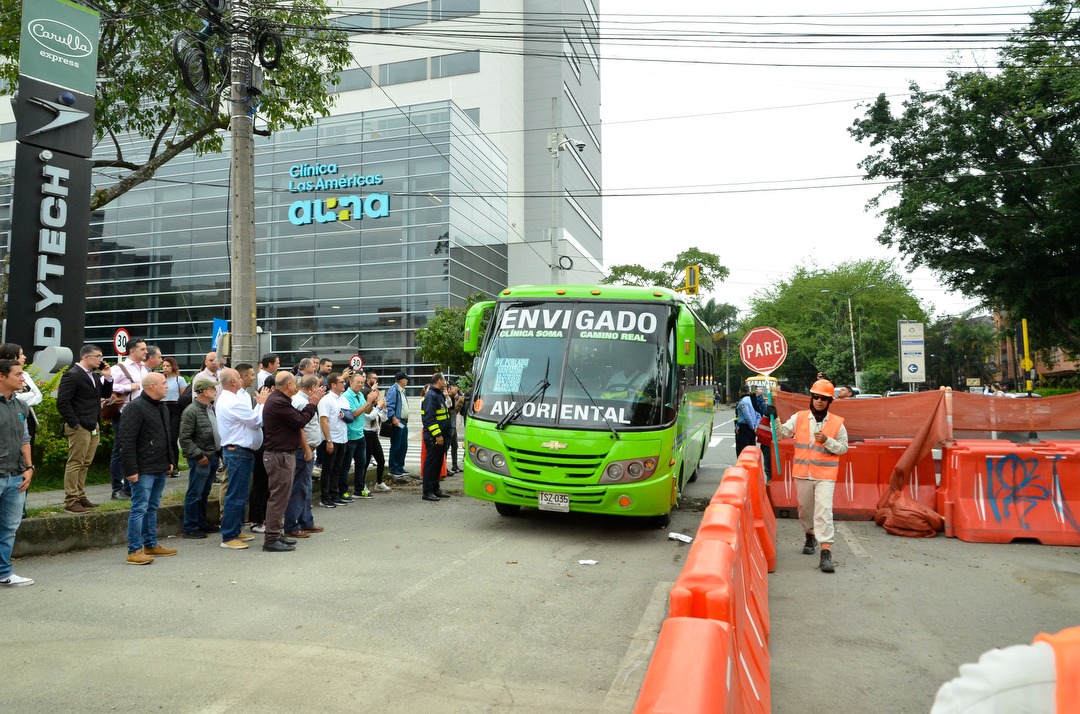 Entregado, de manera parcial, el tramo 2B del Metroplús en Envigado