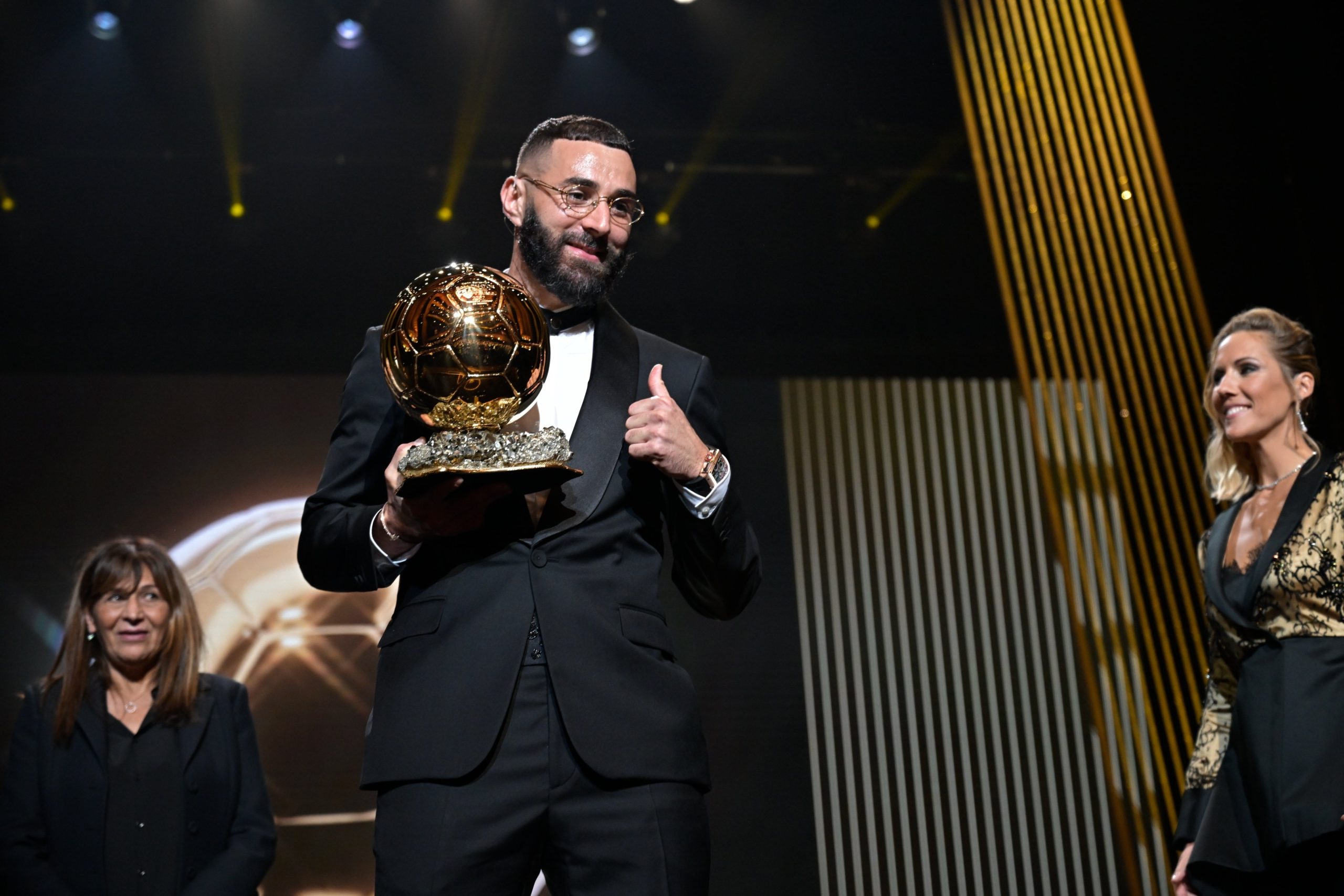 ¡Benzema de Oro! se quedó con el galardón al mejor futbolista