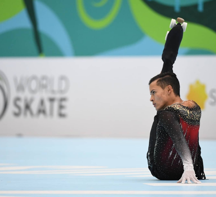 Brayan Carreño logra título mundial de patinaje artístico