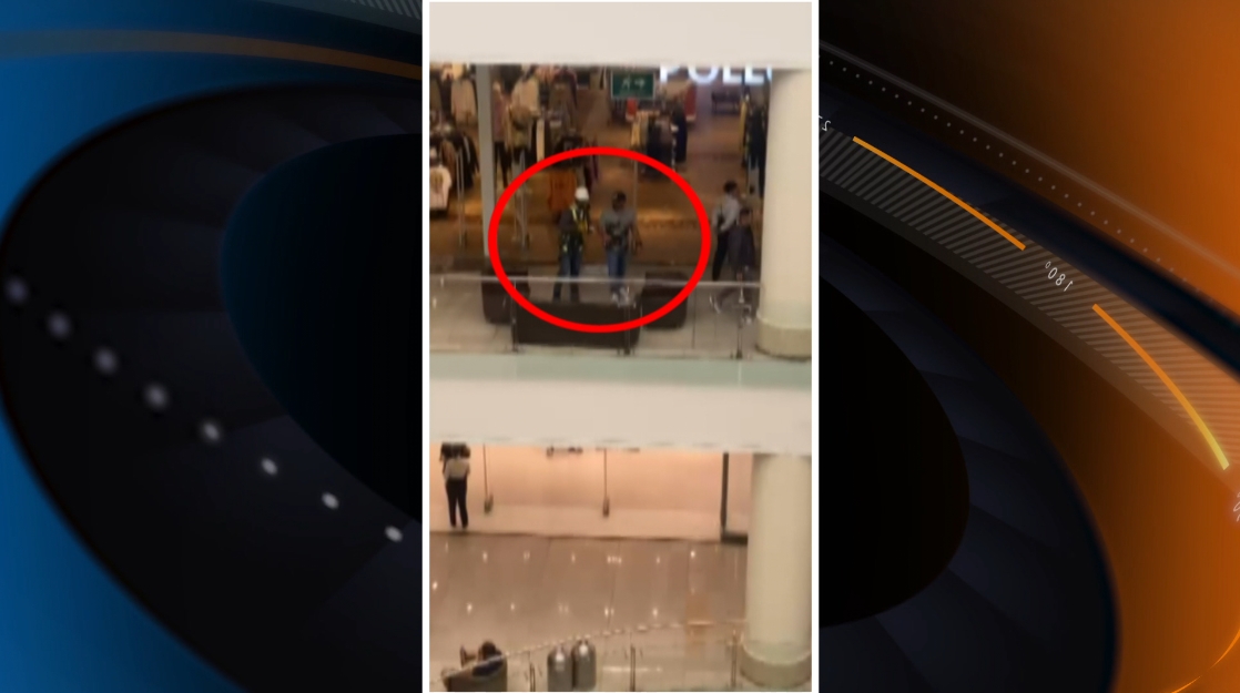 [Video] Así fue el intento de fleteo dentro de un centro comercial de Medellín