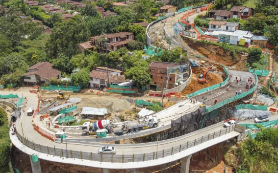 Atentos a los cierres viales en Envigado que inician este lunes, 10 de octubre