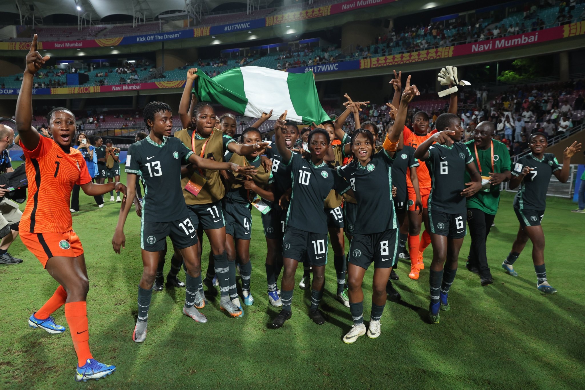 Nigeria Clasificó Y Esperaría Por Colombia En Semis