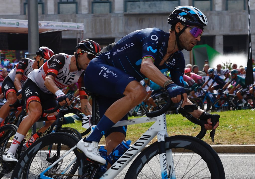 En Lombardía, Alejandro Valverde lanza su última bala