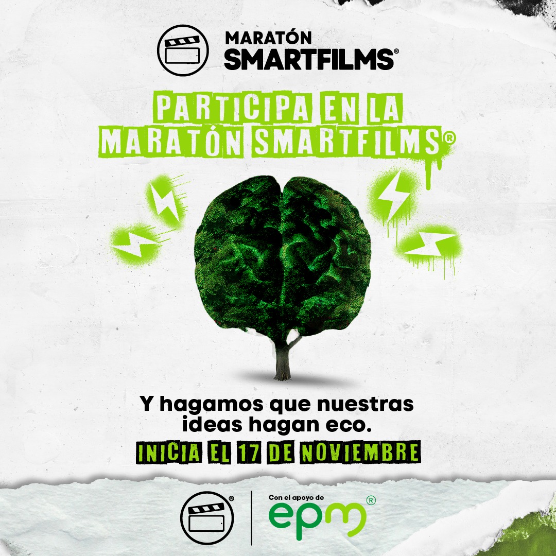 Oficialmente inicia la maratón Smartfilms y EPM