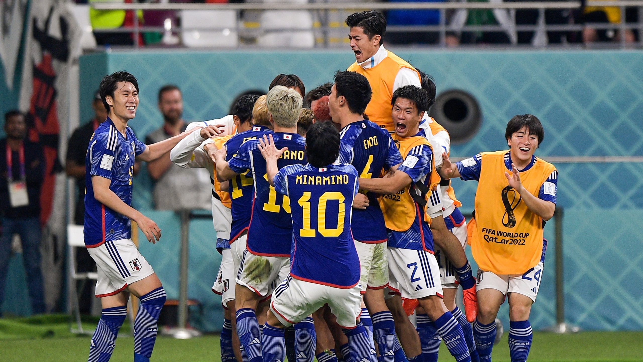 Japón dio la segunda sorpresa del mundial, derrotó 2-1 a Alemania