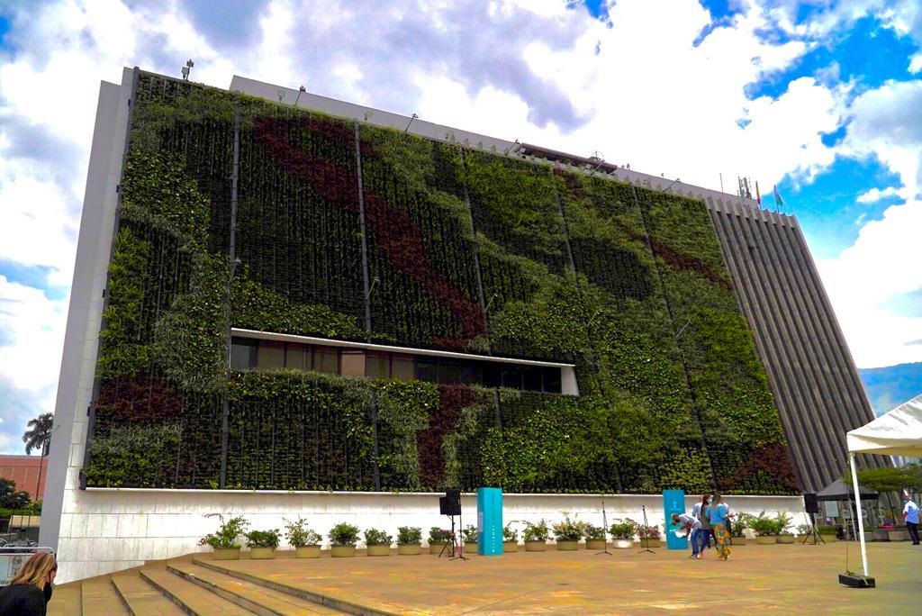 La comuna 10 de Medellín, La Candelaria, contará con nuevos muros verdes