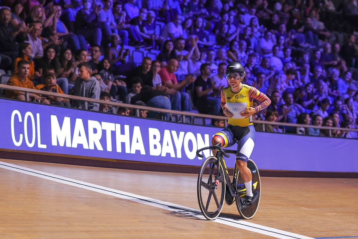 Martha Bayona triunfó en la Liga de Campeones de Pista 2023