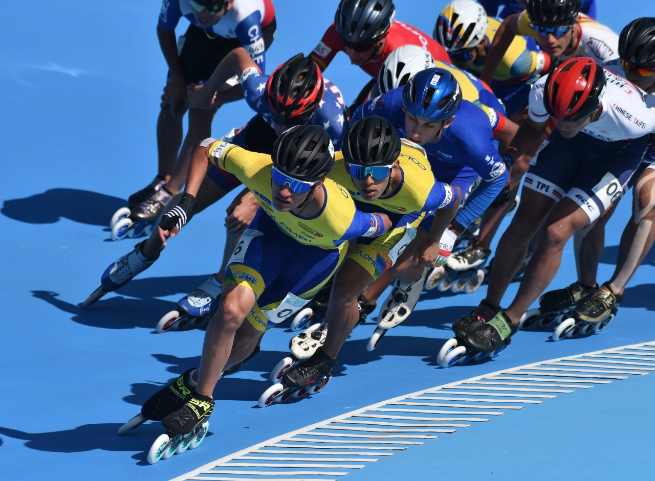 Patinaje de velocidad colombiano domina los World Games