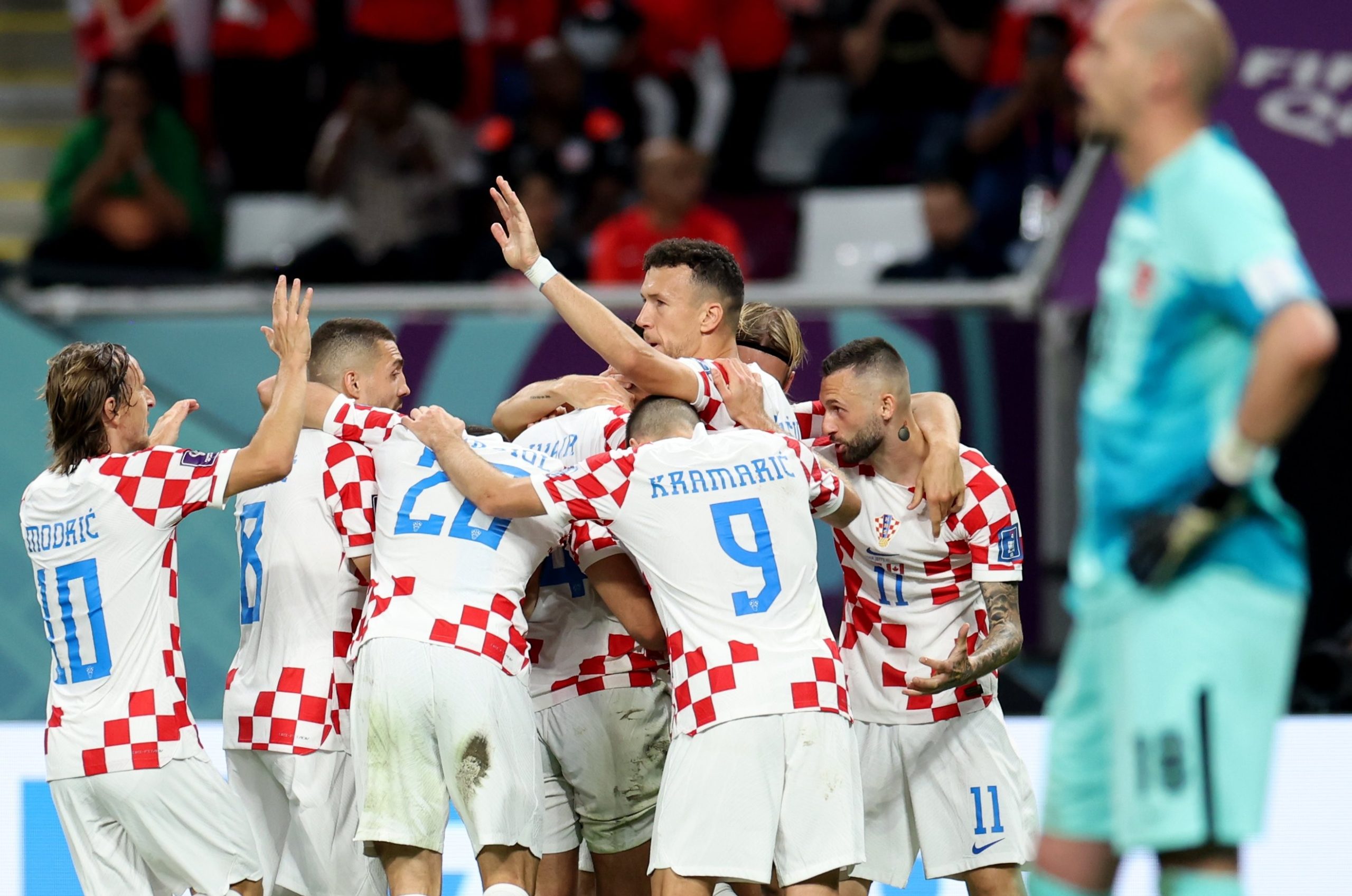 Croacia sentenció el 2° eliminado de Qatar 2022
