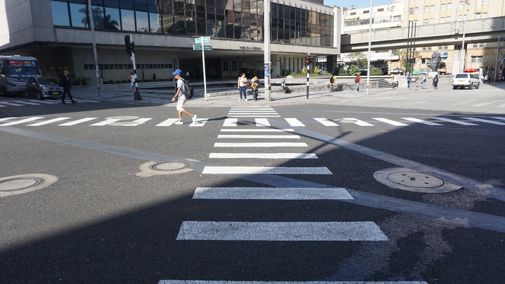 Cruces peatonales diagonales fortalecerán la movilidad en el Centro de Medellín