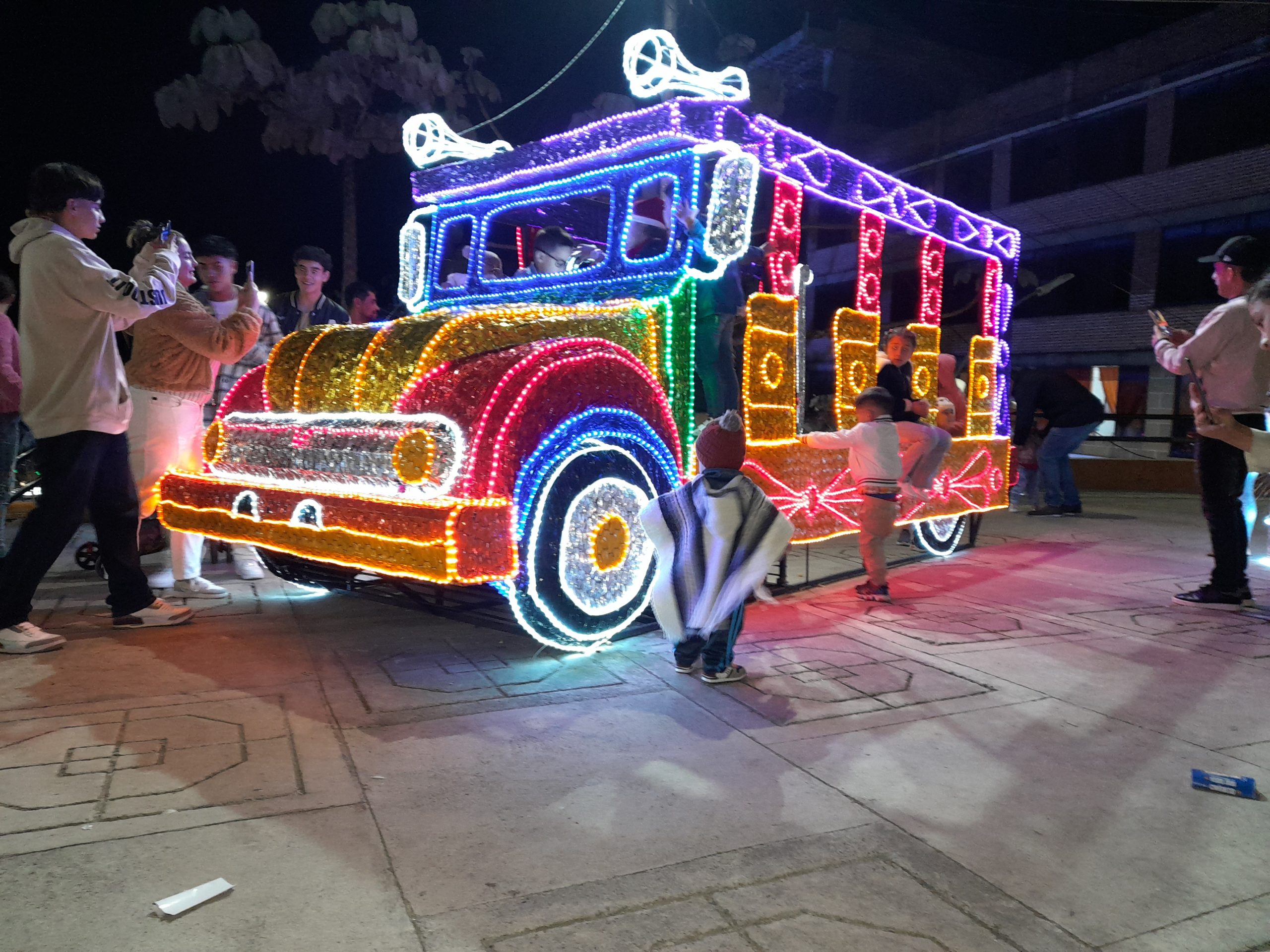 Yarumal se iluminó con las tradiciones navideñas