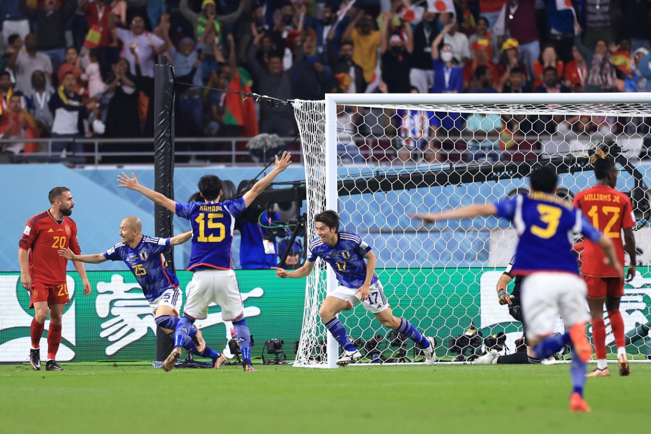 Japón les ganó a los grandes y clasificó a octavos del Mundial