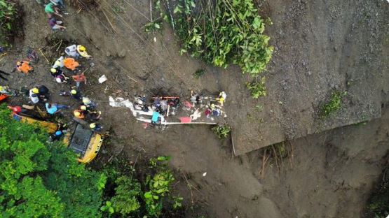 A 33 asciende la cifra de muertos por derrumbe en Pueblo Rico, Risaralda