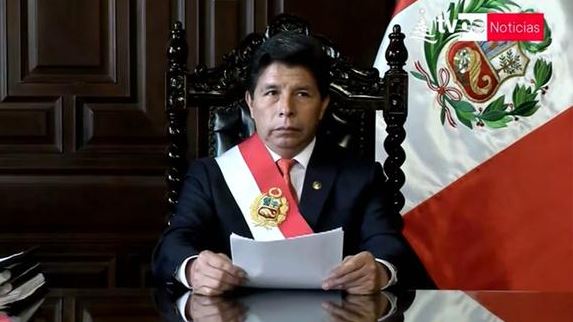¡Urgente! Presidente de Perú disuelve el Congreso y declara estado de excepción