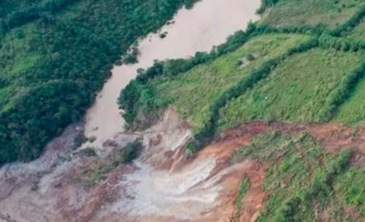 Alerta en La Pintada por represamiento del río Poso