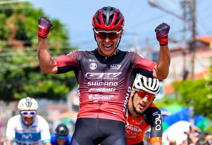 Vuelta al Táchira: colombiano Jonathan Guatibonza ganó la tercera etapa