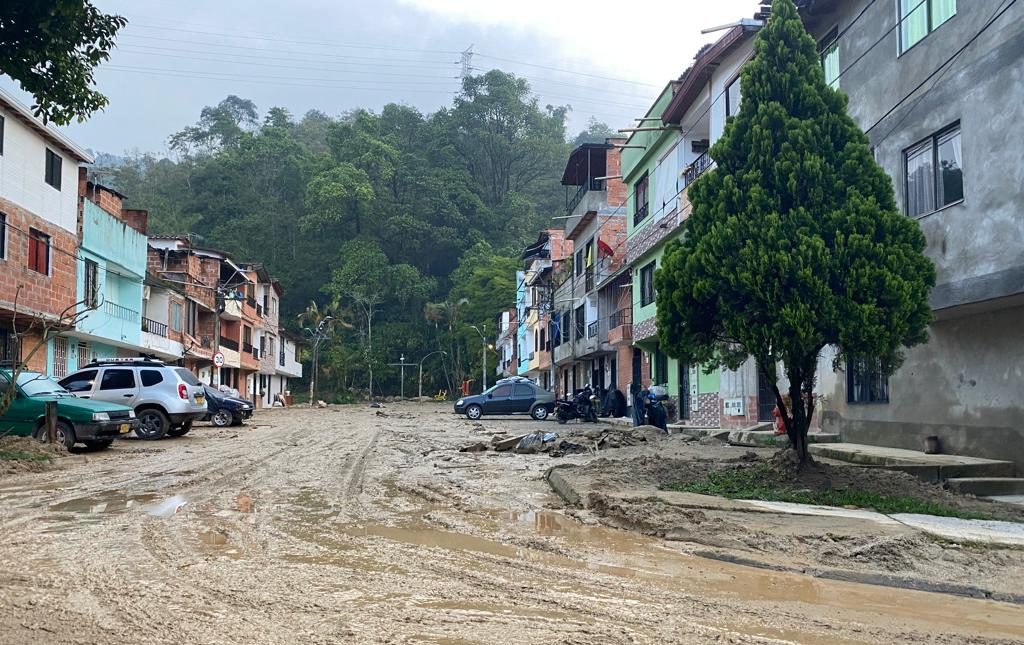Regresó el temor a Villalía en Itagüí por cuenta de la lluvias
