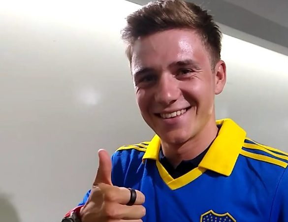 Evenepoel se puso la del Boca Juniors para la Vuelta a San Juan